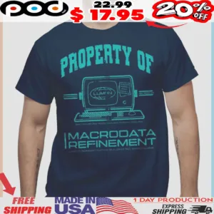 Property Of Lumon Macrodata Refinement Shirt