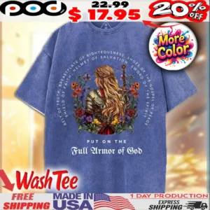 Put On The Full Armor Of God Women armor of god Christian Shirt