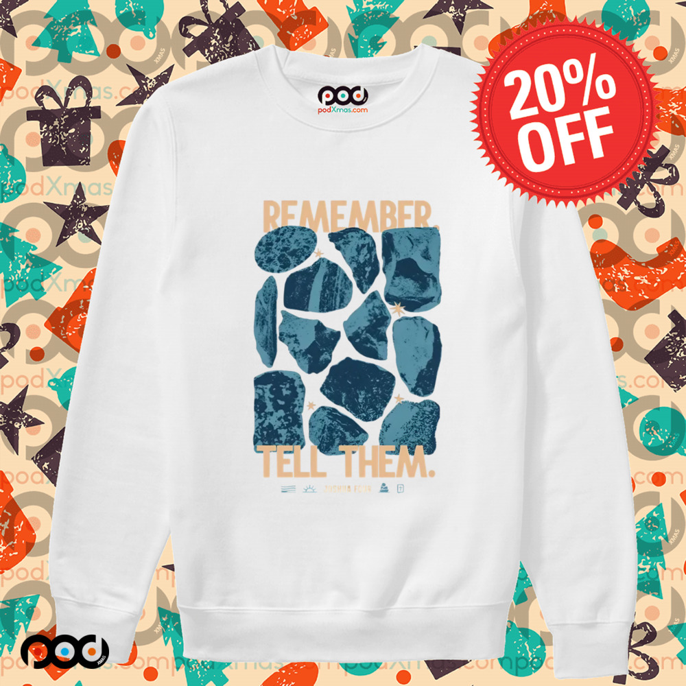 Remember Tell Them Joshua Four Christian Shirt