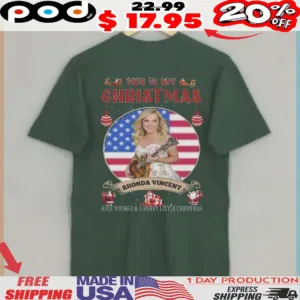 Rhonda Vincent Fan This Is My Christmas Rhonda Vincent Have Yourself A Merry Little Christmas Shirt