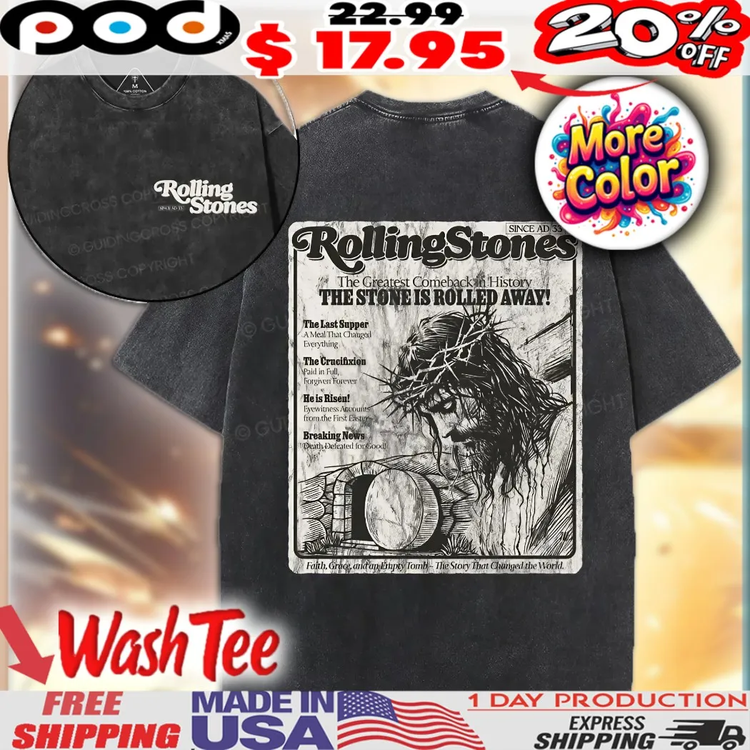 Rolling Stones The Greatest Comeback History Resurrection Christian Shirt