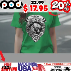 Ronan Fierce Beast Celtic Knot Beast Head Shirt