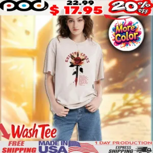 Rose And Dagger Guiding Cross But He Was Pierced For Our Transgressions By His Wounded Christian Shirt