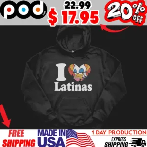 Rouge the Bat Sonic The Hedgehog I Love Latinas Shirt