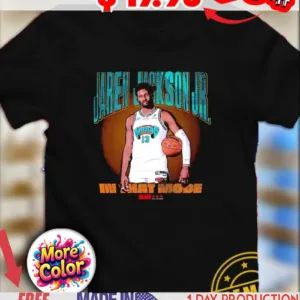 SLAM Jaren Jackson Jr in that mode pose shirt
