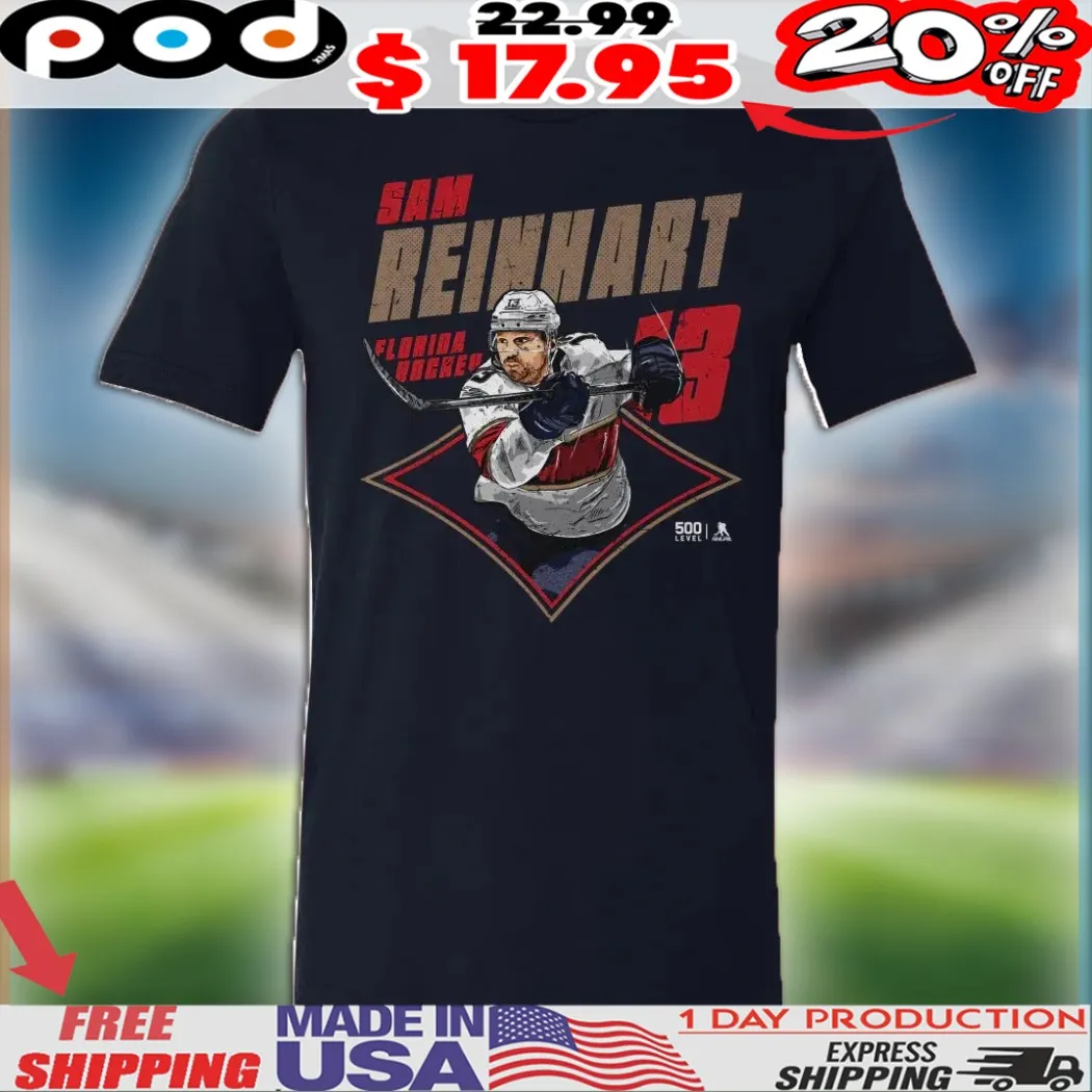 Sam Reinhart Florida Panthers Diamond NHL Shirt