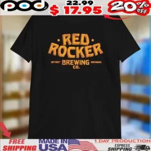 Sammy Hagar Red Rocker Brewing Company Detroit Michigan Shirt