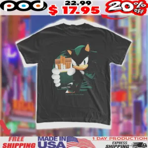 Shadow The Hedgehog Cigarettes Alive With Pleasure Shirt
