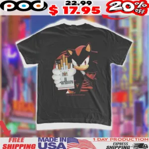 Shadow The Hedgehog Marlboro Ultimate Power This Power Changes Me Shirt