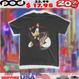 Shadow the Hedgehog Mtn Dew It_s Dew Or Die Shirt