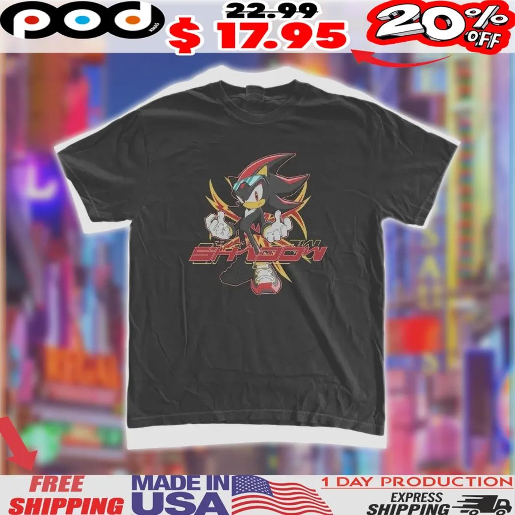 Shadow the Hedgehog Sk8r shirt