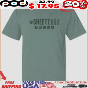 SheetZRun Social Media Platform Icon Shirt