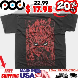 Shin Dorohedoro Metal Dark Aesthetic Anime Graphic Shirt
