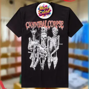 Skeletons Cannibal Corpse 2024 European Tour Horror Shirt