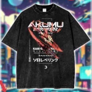 Solo Leveling 'Kamish Wrath' Anime Streetwear Shirt