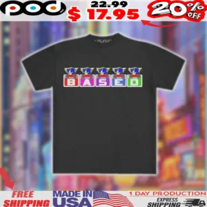 Sonic The Hedgehog Based Shirt