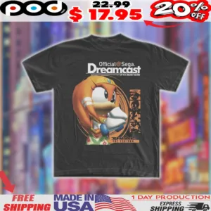 Sonic Tikal The Echidna Sega Dreamcast Shirt
