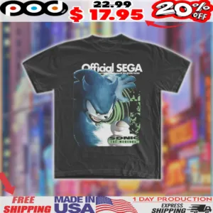 Sonic the Werehog Sega Dreamcast Shirt