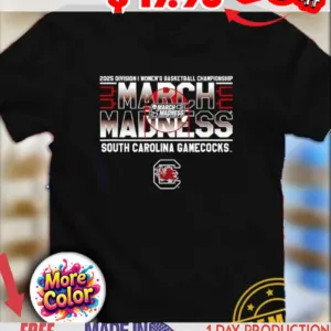 South Carolina Gamecocks March Madness 2025 NCAA Division I Women’s Basketball Championship 2025 shirt