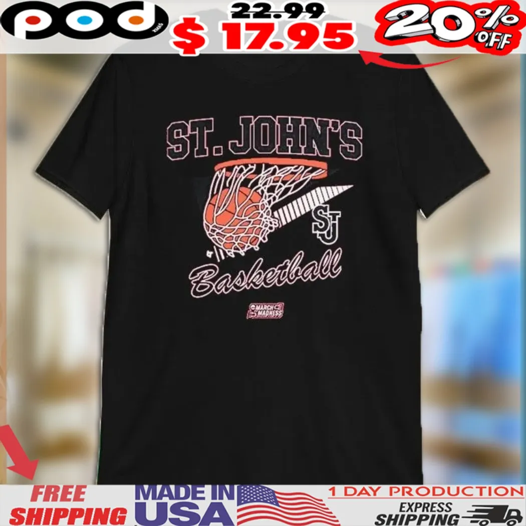 St John’s Red Storm 2025 NCAA Men’s Basketball Championship March Madness Basketball Shirt
