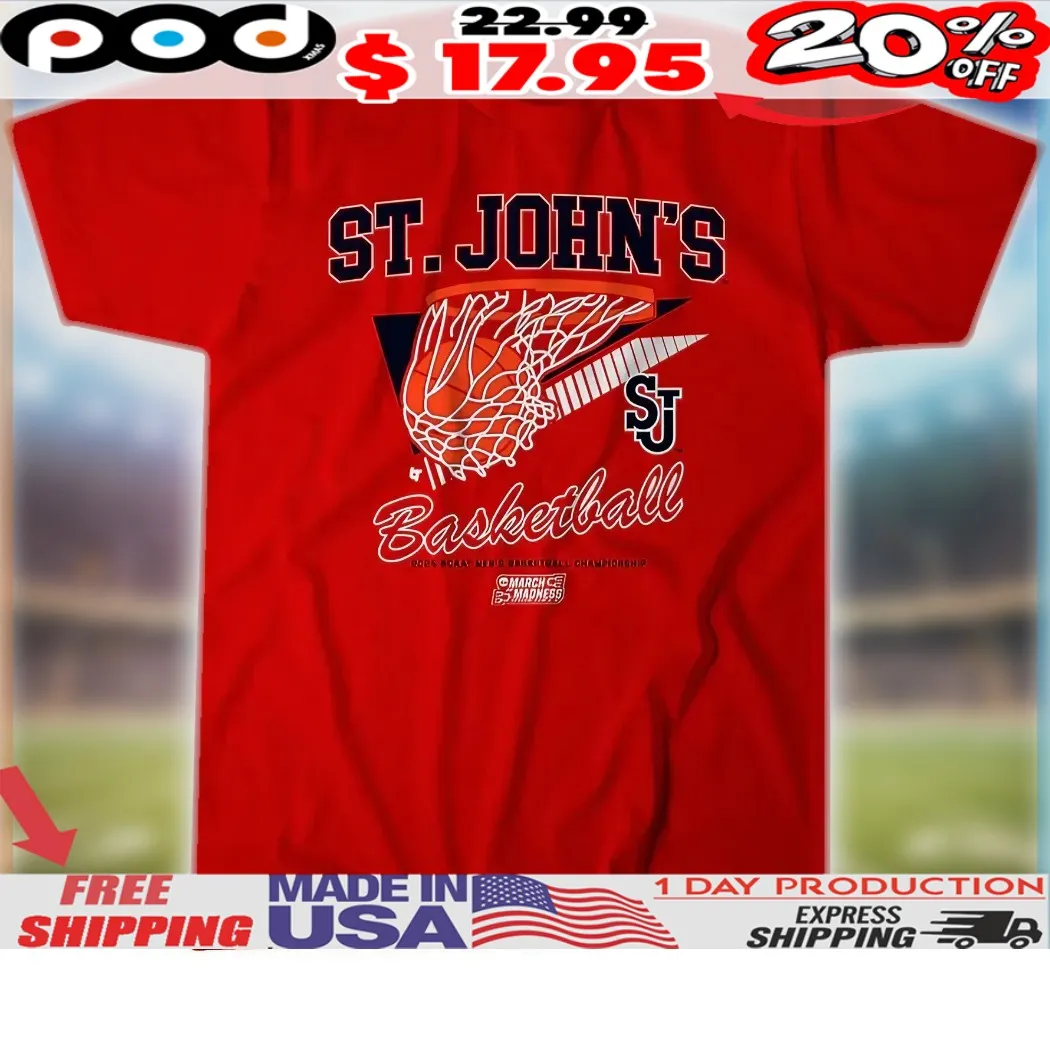 St John's Red Storm Basketball 2025 March Madness Basketball Shirt