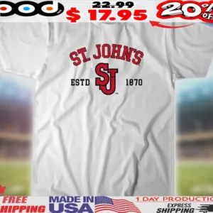 St John's Red Storm Basketball Estd 1870 Shirt