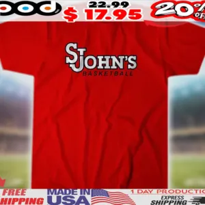 St John's Red Storm Basketball Logo Stack Shirt