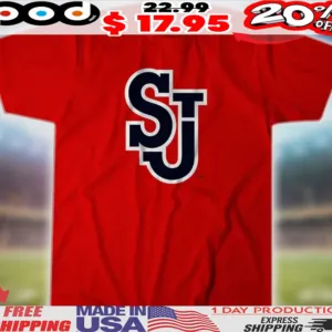St John's Red Storm Primary Logo Shirt