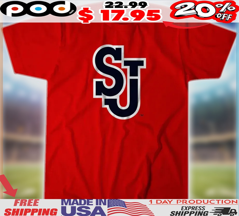 St John's Red Storm Primary Logo Shirt St John's Red Storm Primary Logo Shirt