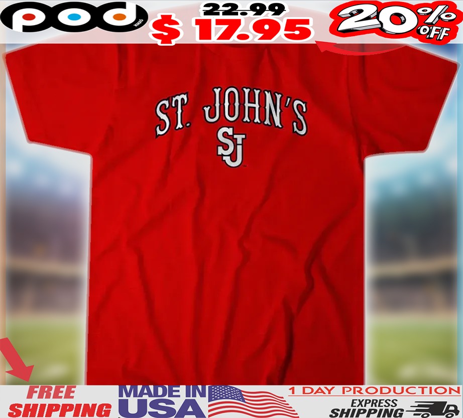 St John's Red Storm Wordmark Shirt St John's Red Storm Wordmark Shirt