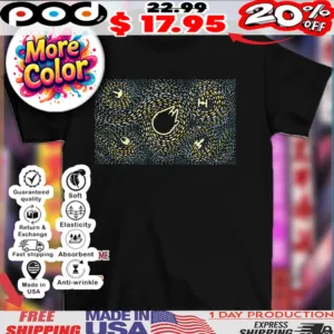 Starry spaceships shirt