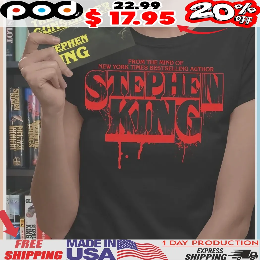 Stephen King From The Mind Of New York Times Bestselling Author Horror Shirt Stephen King From The Mind Of New York Times Bestselling Author Horror Shirt