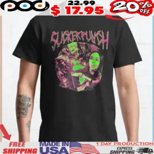 Sucker Punch Aesthetic Cyberpunk Neon Streetwear Shirt