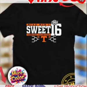 Sweet 16 Tennessee Volunteers 2025 NCAA Men’s Basketball Championship March Madness logo shirt