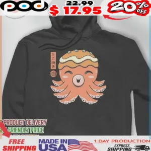 Takoyaki Takolicious Cute Squid Meme Funny Shirt