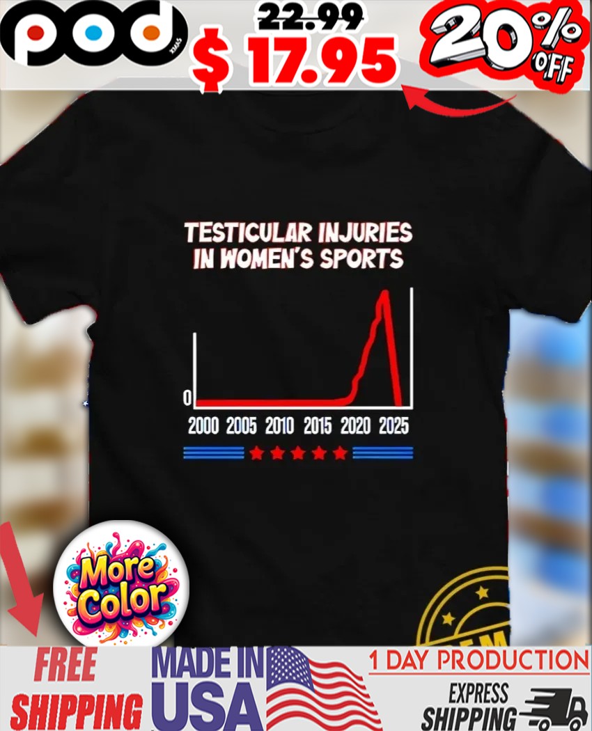 Testicular injuries in women’s sports 2025 start shirt Testicular injuries in women’s sports 2025 start shirt