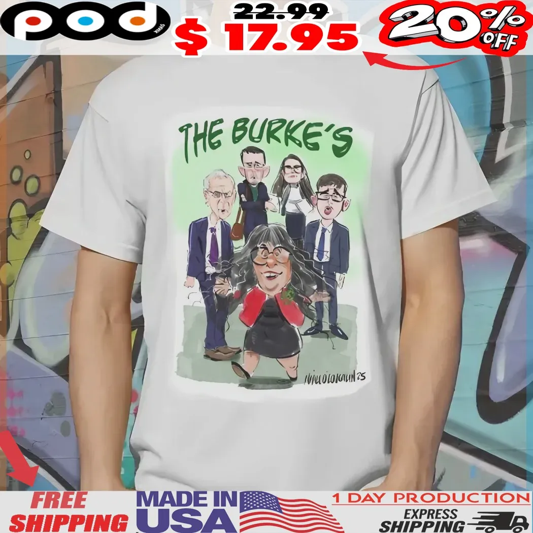 The Burkes Enoch Burke Michael Martin Trump St Patrick's Day MEME ART Shirt
