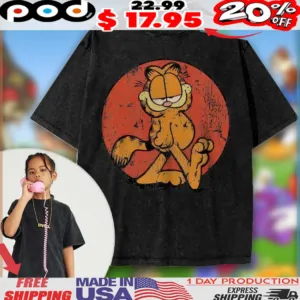 The Garfield Movie For Kids Animated For Kids Vintage Shirt