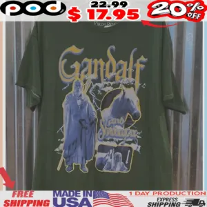 The Lord of the Rings Gandalf and Shadowfax The Legendary Duo shirt