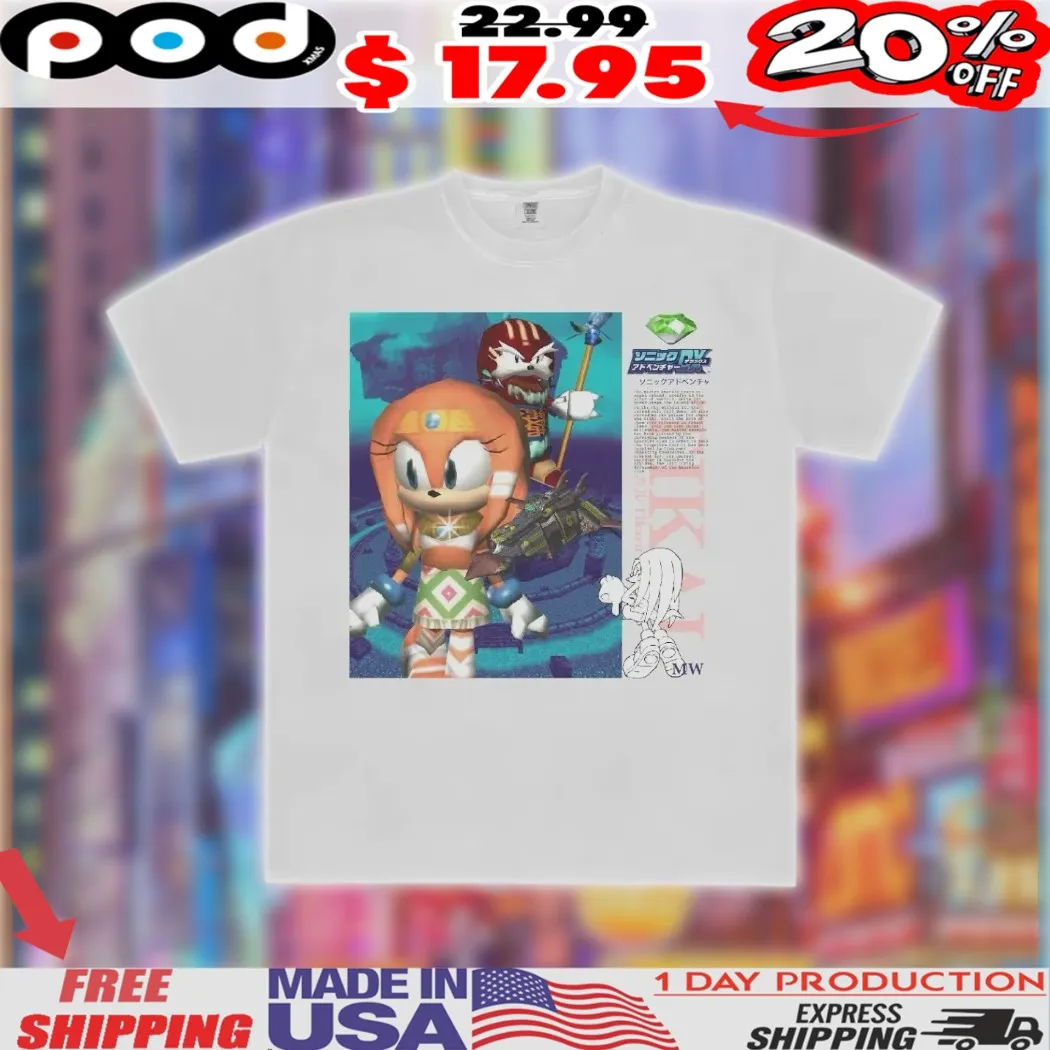 The Secret Of Tikal The Echidna Sonic The Hedgehog Shirt