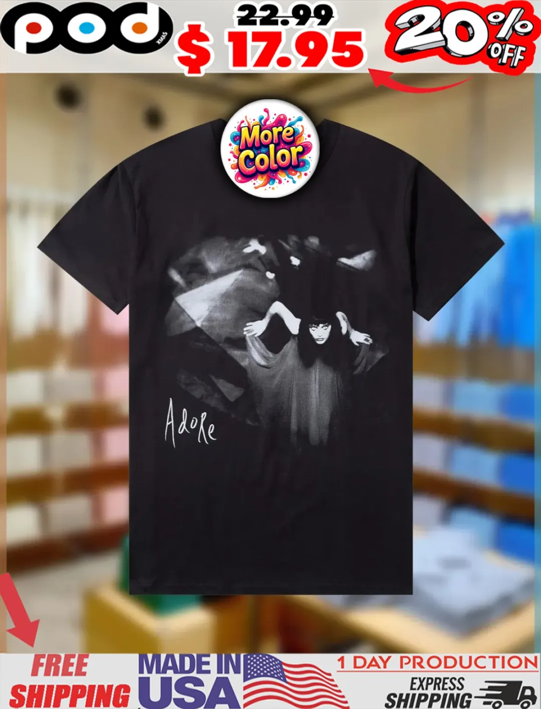 The Smashing Pumpkins Adore Horror Shirt