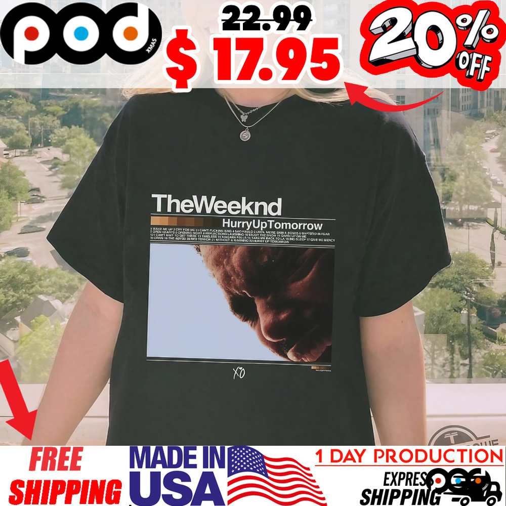 The Weeknd New Album 2025 Signer Shirt