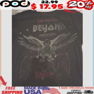 The World Beyond Our Galaxy Tour Eagle Shirt