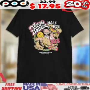 Three House X Half Evil Family Style 2021 Empanadas And Coffee 333 Hamburger Shirt