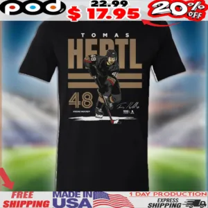 Tomas Hertl Vegas Golden Knights NHL Signature Shirt