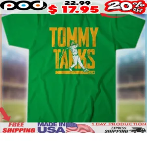 Tommy White Tommy Tanks Oakland Athletics Shirt