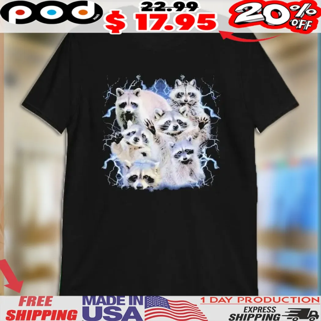 Trash Princess Raccoon vintage bootleg style Shirt Trash Princess Raccoon vintage bootleg style Shirt