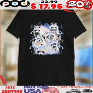 Trash Princess Raccoon vintage bootleg style Shirt