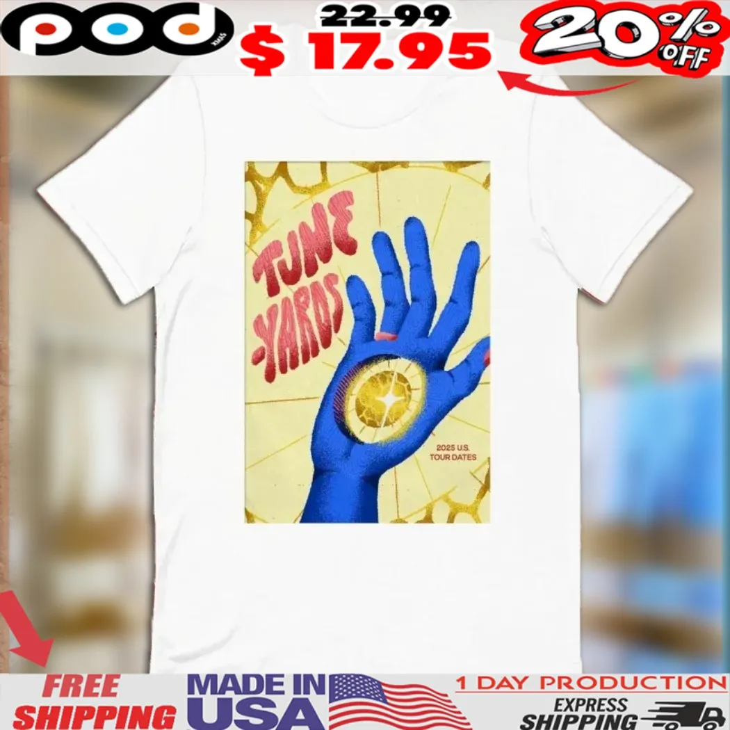Tune-Yards 2025 US Tour Shirt