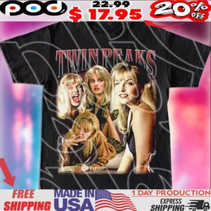 Twin Peaks Vintage Bootleg Style Shirt